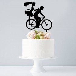 Cake Topper - Bicicleta
